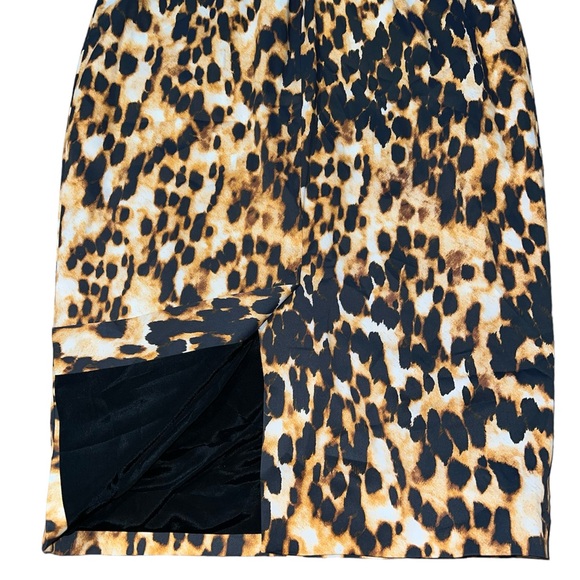 Karen Millen Leopard Print Dress | Size 2 - Picture 10 of 14
